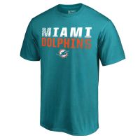 high-quality The NFL NFL Miami Dolphins Dolphins pure cotton round collar T-shirt with short sleeves