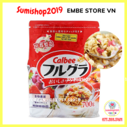 Ngũ cốc Callbee Nhật Bản 800g - Ngũ cốc ăn sáng Nhật Bản gói 700gr