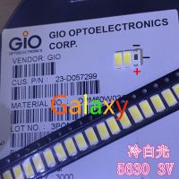 FOR (GIO) High Power 5630 LED PLCC-3 Television Backlit Super Bright Diode SMD 5630 LCD 0.5W 3V Cool White TV Backlight 50PCS Electrical Circuitry Par