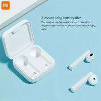 6 10ชิ้นล็อต Xiaomi Air 2 SE 5.0 TWS หูฟังไร้สายบลูทูธ Mi TWS หูฟัง True AirDots Pro 20ชั่วโมงแบตเตอรี่ Touch Control