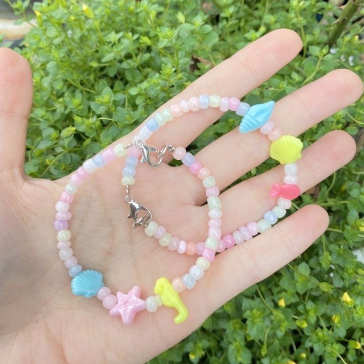 พร้อมส่ง-กำไลข้อมือลูกปัด-กำไลข้อมือสวยๆ-กำไลข้อมือน่ารัก-กำไลข้อมือราคาถูก