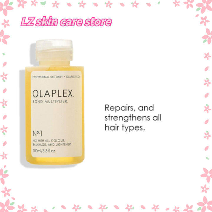 100 Authentic Olaplex No.1 Hair Perfector Bond Multiplier 100ml (apply