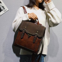 Vintage Pu Leather Women Backpack Preppy Style Backpacks Fashion School Bag College Girl Backpack Shoulder Bags Mochila Feminina