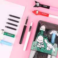 Guangbo Sanrio ชุดกล่องใส่ปากกาพิเศษปากกาตลับหมึกเปลี่ยนได้ปากกาสีสูง KT82040tqpxmo168ปากกา