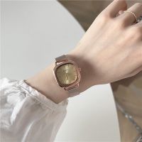 Retro small square fashion small dial student temperament simple watch female ins style light luxury Nordic niche design