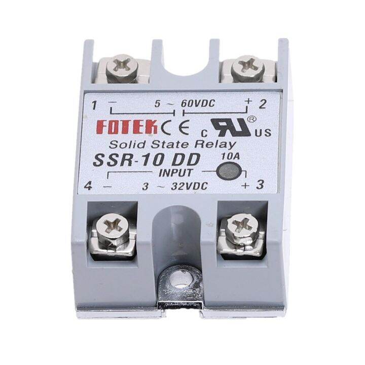 worth-buy-ssr-10dd-โมดูลโซลิดเสตทเฟสเดียว-dc-dc-10-ssr-10dd-3-32v-dc-ไปยัง5-60v-ssr-10a