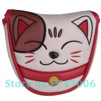 1pc Puppy Kitty Cat Golf Mallet Putter Head Cover Golf Putter Cover with Magnetic Closure