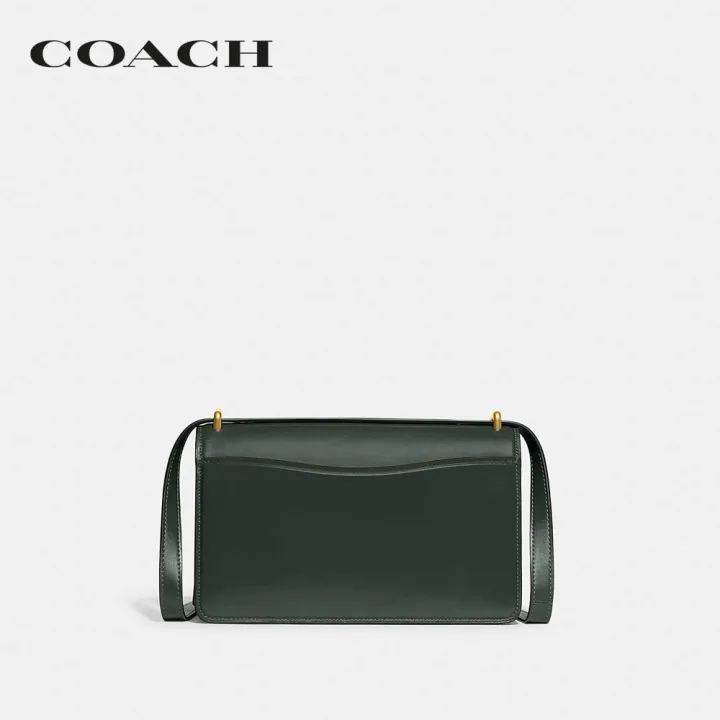 coach-กระเป๋าสะพายไหล่ผู้หญิงรุ่น-bandit-shoulder-bag-สีเขียว-cc416-b4rft