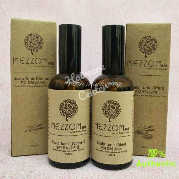 Korea Mezzom Scalp Tonic 100ml ( Men) Lazada
