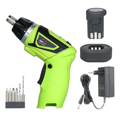 NANWEI ไขควงไฟฟ้าไร้สาย6.0N .M 2ชิ้น,ชาร์จไฟได้1500MAh Li-Ion
7การตั้งค่าแรงบิด2ตำแหน่งมือจับ L-ED พร้อมอุปกรณ์เสริม6ชิ้น1/4in ปลดเร็วชัค NANWEI ไขควงไฟฟ้าไร้สาย6.0N .M 2ชิ้น,ชาร์จไฟได้1500MAh Li-Ion
7การตั้งค่าแรงบิด2ตำแหน่งมือจับ L-ED พร้อมอุปกรณ์เสริม6ชิ้น1/4in ปลดเร็วชัค