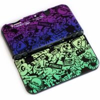 แผ่นฝาครอบป้องกันสีด้านเคสป้องกันสำหรับ Nintendos 3DS ใหม่ L/xl 3DS ใหม่อุปกรณ์เสริมเกม