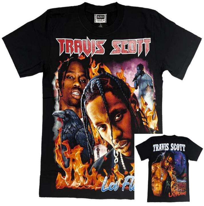 TRAVIS SCOTT - LA FLAME SHIRT ( THE ROXX ) | Lazada PH