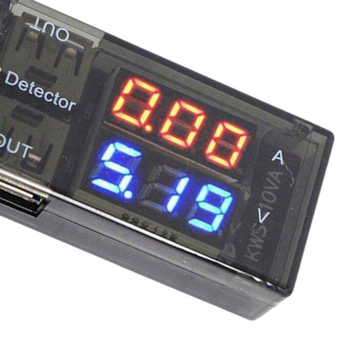 2pcs-voltage-tester-current-voltage-battery-monitor-with-led-display-for