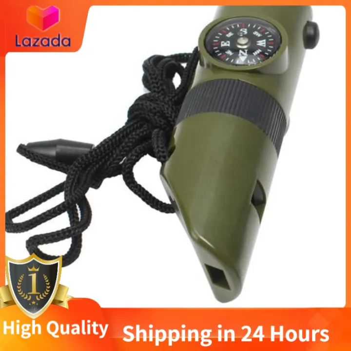 (hot seller)Outdoor Whistle Multifunctional Lifesaving Camping Whistle
