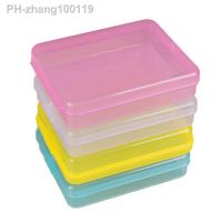 1pcs Mini Plastic Transparent with Lid Jewelry Storage Box Case Organizer Box Storage Container Case Holder Craft Organizer