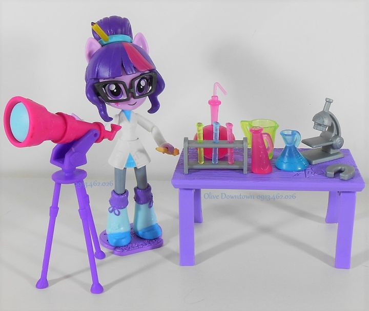 HỘP TO - Twilight Sparkle & Phòng thí nghiệm khoa học - MY LITTLE PONY  Minis Doll 