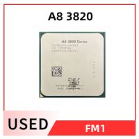 ชุด A8 A8 3820 A8 3820 2.5Ghz สี่คอร์เครื่องประมวลผลซีพียู Fm1ซ็อกเก็ต