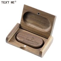 TEXT ME Wooden USB 2.0 custom LOGO Pen drive 4GB 8GB flash drive 16GB 32GB 64GB memory card