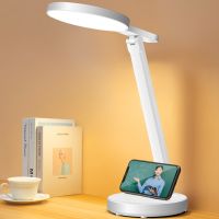 LED Desk Lamp Eye Protection Desk College Student Charging USB Learning Childrens Dormitory Bedroom Bedside Reading Night Light