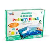 Learning Resources - Animals & Insects Pattern Block Puzzle Set