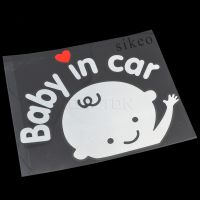 ‘；【- Funny Car Styling 3D Cartoon Stickers Baby In Car Warning Car-Sticker Baby On Board Car Accessories High Quality