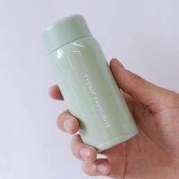 ☒ 150ml/200ml Ultra Light Mini Thermos Bottles Portable Pocket Vacuum Flask Female Lovely Small Simple Water Cups Stainless Steel