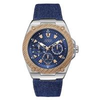 นาฬิกาข้อมือผู้ชาย Guess Legacy Analog Blue Dial Men Watch W1058G1