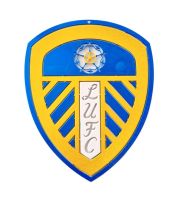 ลีดส์ ยูไนเต็ด โลโก้ LEEDS UNITED เหล็กตัดเลเซอร์ ขนาด 18 cm.หนา 2mm. ทำสีเหมือนจริง ใช้สี 2 k สีพ่นรถยนต์ภายนอกสวยงามคงทน ขนาดพกพา ติดตั้งง่าย