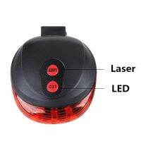 ♕ Bicycle Laser Light Bike Taillight Waterproof LED Charging Cycling Taillight Bike Safety Warning Rear Light Bicycle Accessories