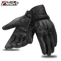 【hot】✎♠  Motorcycle Leather Gloves Racing Riding Motorbike Sheepskin Outdoors