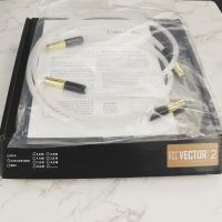 Ta-ra--labs RSC Vector-2 8N Silver Audio Interconnect Cable Gold RCA Plug Original Box Hifi Vinshle Line