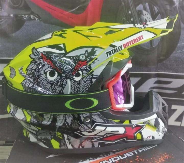 Helem jpx cross sepaket kaca mata | Lazada Indonesia