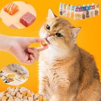 【Free-style】ขนมแมว โภชนาการสัตว์เลี้ยงแพ็คเนื้อแห้ง แซลมอนตากแห้งแช่แข็ง ลูกแมว แมวอ้วน เหงือก ไข่ไข่แดง