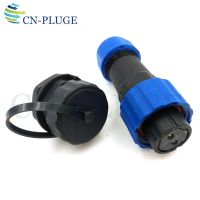 SP16 2 3 4 5 6 7 9 pin Waterproof Connector Aviation Wire Male Socket LED Power Panel mount Connector IP68