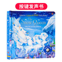 Usborne produces the snow queens original English picture book uthborne fairy tale phonation Book low childhood enlightenment touch phonation book