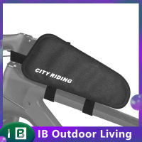 จักรยานอเนกประสงค์,กระเป๋ามีกรอบจักรยาน1l อุปกรณ์รถจักรยานกระเป๋าทรงหลอดปั่นกลางแจ้งกันน้ำความจุมาก