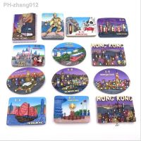 BABELEMI Country Fridge Magnets China Hongkong Fridge Magnet Sticker World Travel Souvenir Magnetic Magnet Birthday Gift