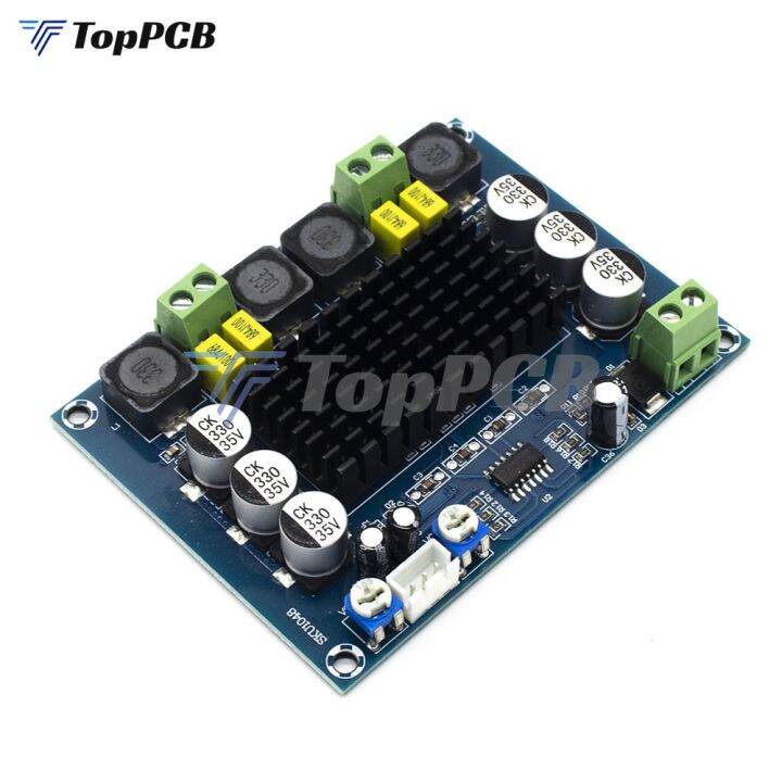 TPA3116D2 Dualchannel Stereo High Power Digital Audio Power Amplifier Board 2x120W XHM543