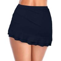 No Mesh Swim Trunks Swimming Trunks for Girls Womens Swim Skirt Solid Ruched Swimsuits Side Slit Toddler Swimming Shorts Girl