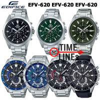 CASIO Edifice รุ่น EFV-600 EFV-610 EFV-620 EFV-630 series นาฬิกาข้อมือชาย โครโนกราฟ รับประกันศูนย์ CMG 1 ปี EFV EFV610 EFV620 EFV630 EFV-610D-1AVUDF EFV-610D-5C EFV-620D-1A2 EFV-620D-2A EFV-630D-3A