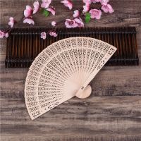 ▧❂  Sandalwood fan ancientry folding fan Chinese wind manual wood sandalwood fan fan hollow-out the classical female fan with you