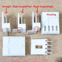 10pcs JVC Mini 4P Connector Floppy Power Supply Jack 2.54mm EI Housing Straight Right Angle Socket Housing Terminals