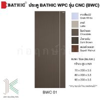 ประตู BATHIC WPC รุ่น BWC01 (มี 5 สี)