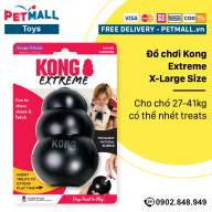 Đồ chơi Kong Extreme X-Large Size - Cho chó 27-41kg, có thể nhét treats Petmall thumbnail