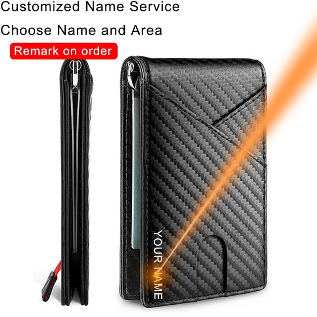 rfid-carbon-fiber-men-wallets-slim-thin-card-holder-leather-wallet-for-men-short-male-purses-small-black-walet-bolsa-feminina