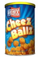 Cheez Ballz ขนมชีสบอล ขนมทอดกรอบชีสบอล (เเพ็ค3สุดคุ้ม)ตรา อเมริกันเบสท์ America Weight 85 กรัม