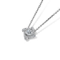 Jubilee Diamond - Wind of Summer Diamond Pendant Necklace with Chain