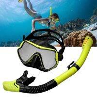 Universal Outdoor Diving Glasses Snorkeling Set อุปกรณ์ดำน้ำว่ายน้ำ Anti-Fog Tube