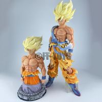 ฟิกเกอร์ Goku Namek รูปปั้นซูเปอร์ไซย่าโกคูทำจาก PVC ขนาด43ซม. ดราก้อนบอล Z ชุดฟิกเกอร์แอคชั่นของขวัญโมเดลของเล่นมีในสต็อก