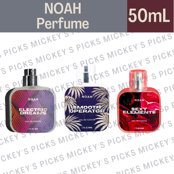 Noah Fragrances, Eau De Toilette 50mL, Electric Dreams, Sexy Elements ...